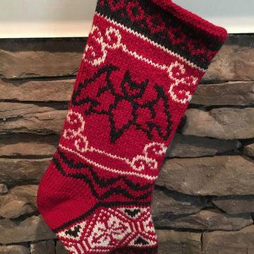 Gothic Bat Stocking