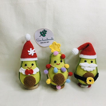 Baby Noel Cado- Crochet pattern - PDF file - English