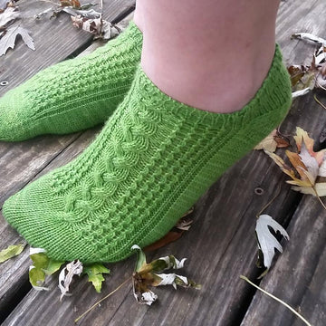Almost Aran Socks