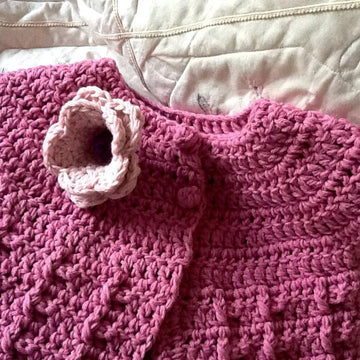 Little Suzie Pretty In Pink Sweater