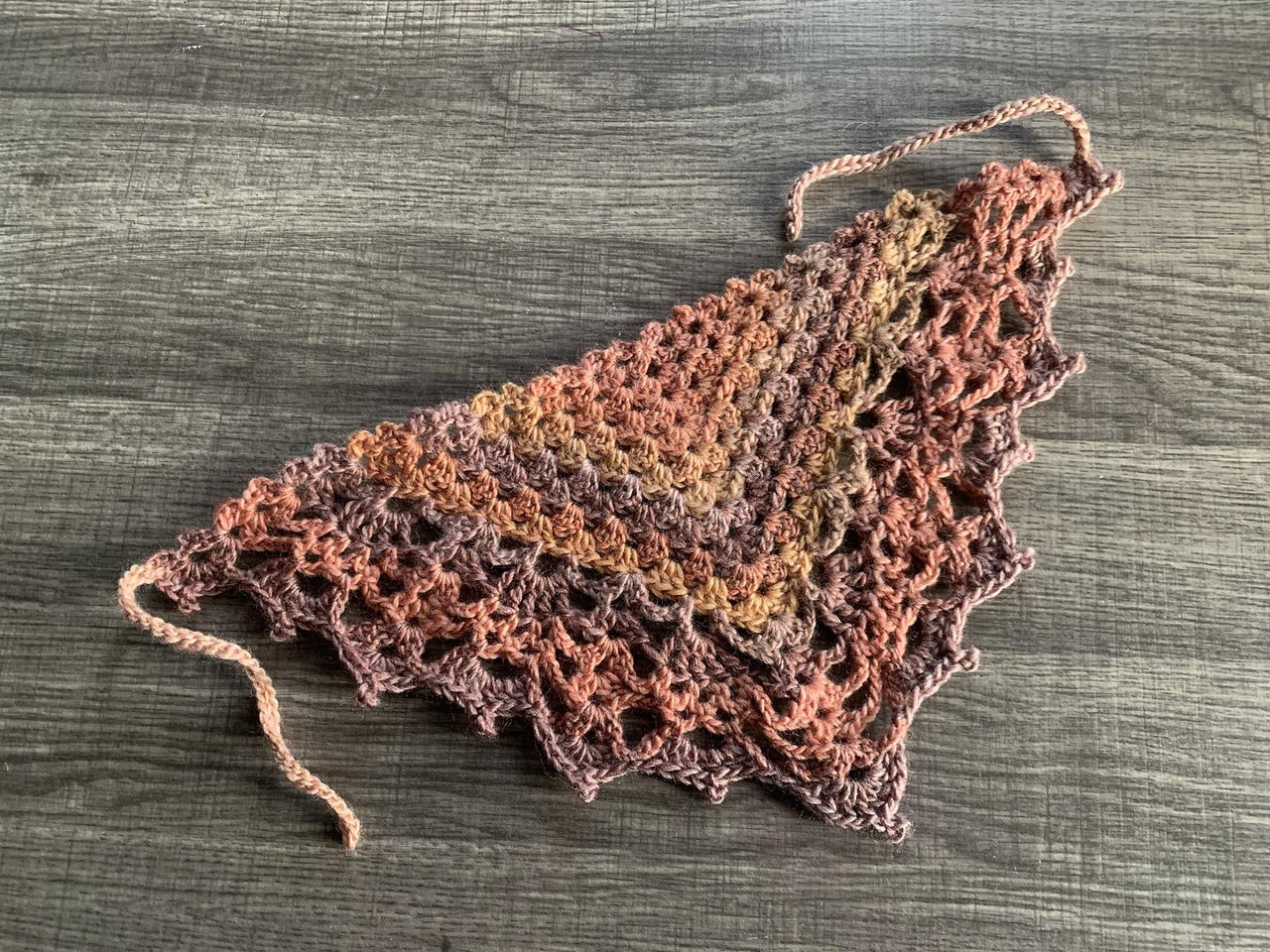 Granny Pine Shawl