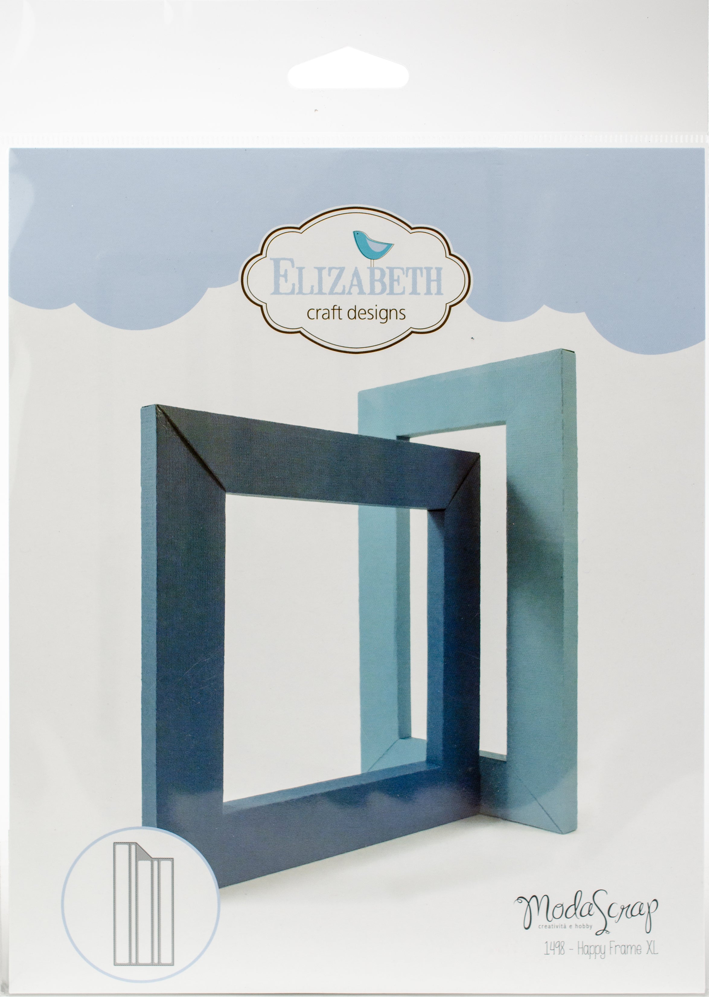 Elizabeth Craft Designs Elizabeth Craft Metal Die - Happy Frame XL