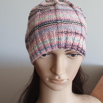 Mahoney - 4ply reversible family beanie - Sizes 2 years to man