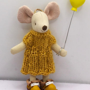 9cm Mouse Doll Dress and Jacket