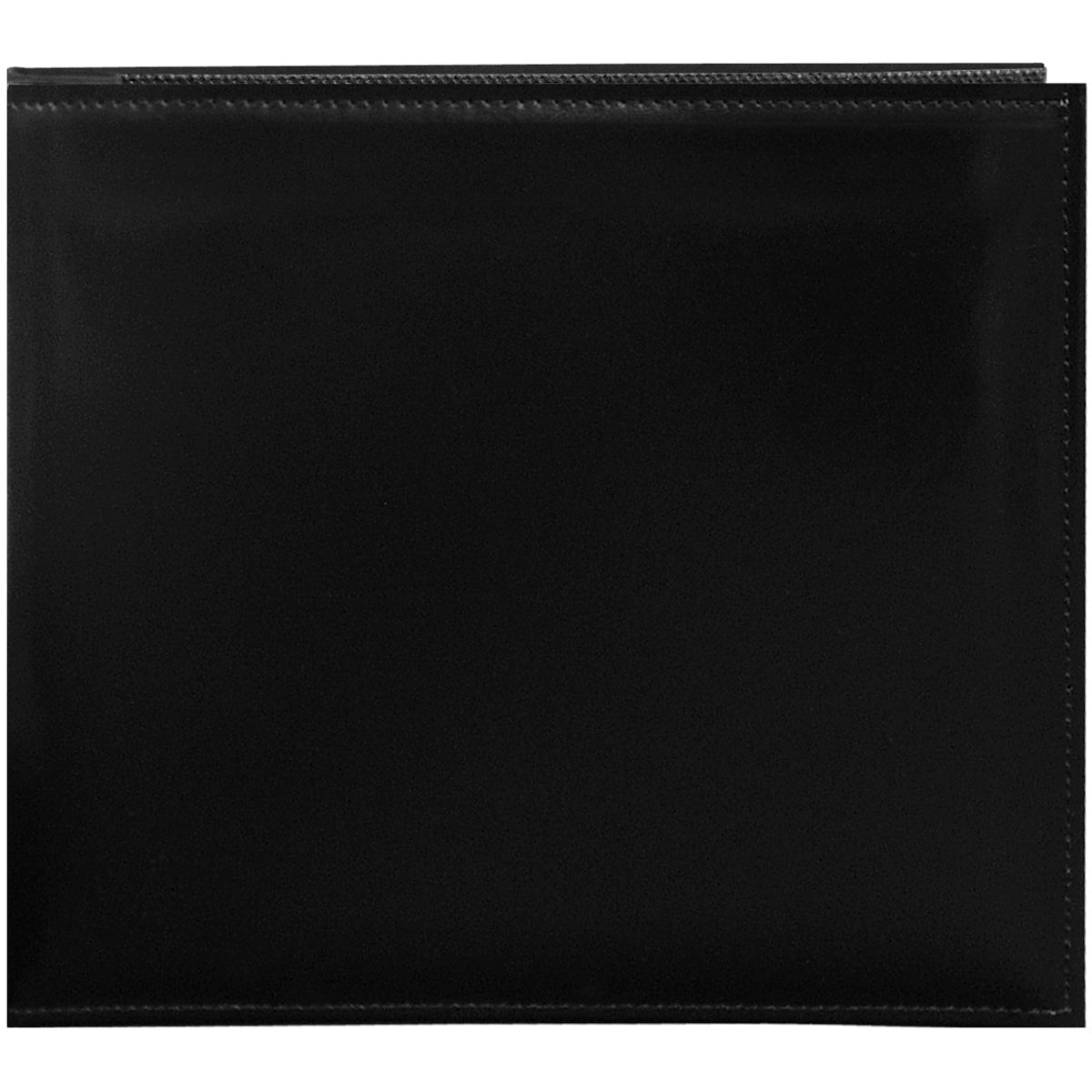 Pioneer Snapload Sewn Leatherette Album 8"X8" - Black