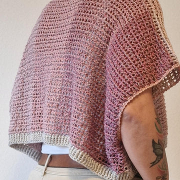 Häkelanleitung für das oversize Crop - Shirt "Das Sommerdingens