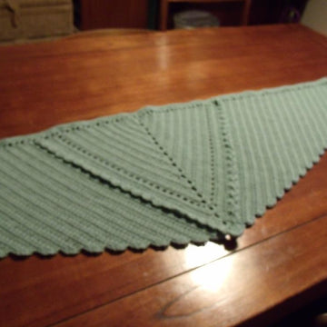 Kerchief Style Triangular Shaped Shawl