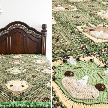 Tops the Triceratops Dinosaur Blanket