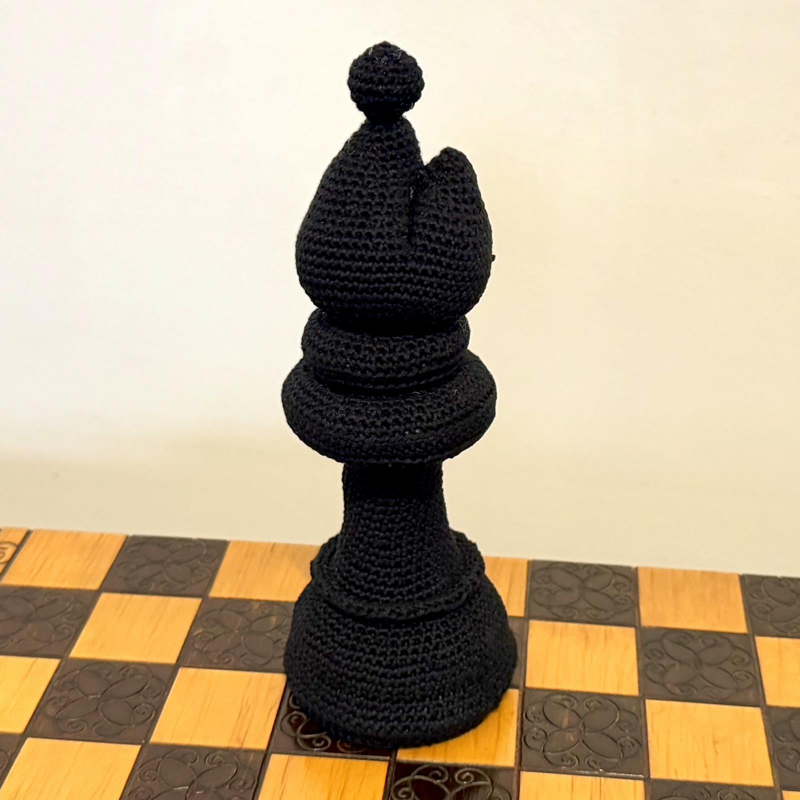 Chess Bishop Amigurumi