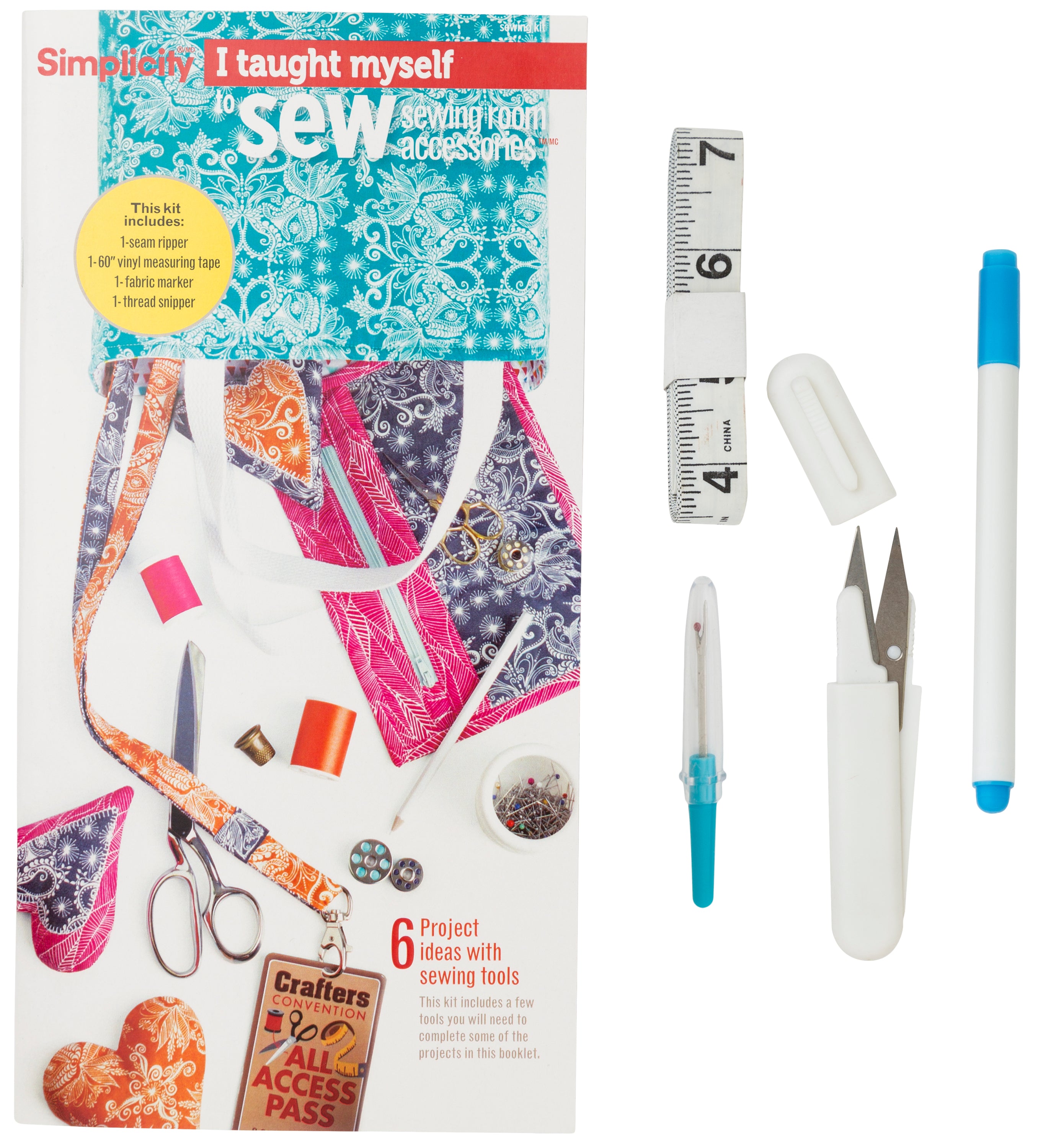 Simplicity I Taught Myself To Sew - Sewing Room Accessories
