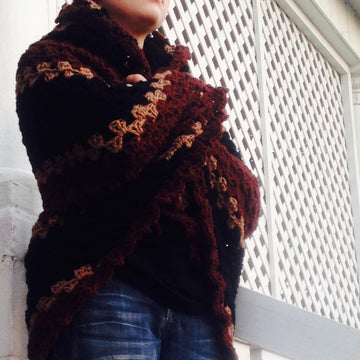 C2C Granny Hooded Afghan