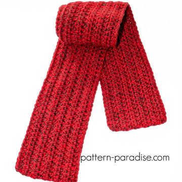 Simple Scarf & Fingerless Gloves Set