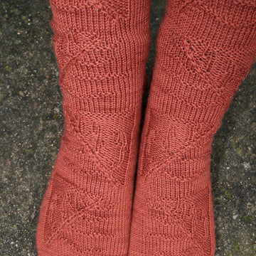 Fossilised Ferns Socks