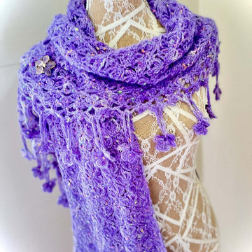 Violet Haze Shawl