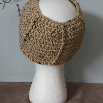 Ponytail Newsboy Cap