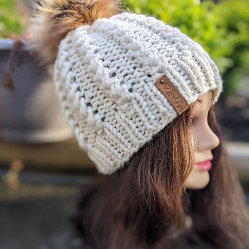 Spikelet Bulky Knit Hat