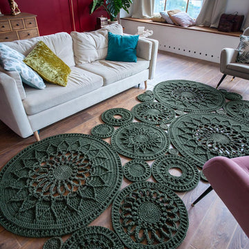 Rug LaceSunflowers