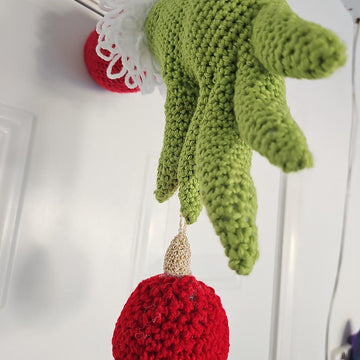 The Grinch Hand Ornament