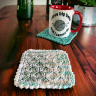 Diamonds Dishcloth & Coasters