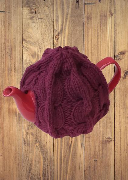 Cosy in Cables Tea Cosy