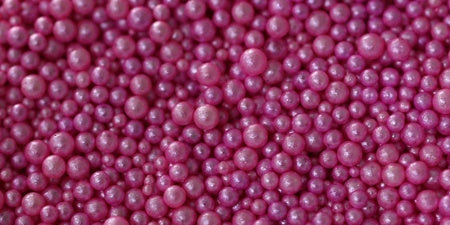 Dress My Craft Flower Pearls 1oz - Pink