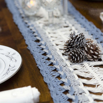 Hairpin Lace Table Runner