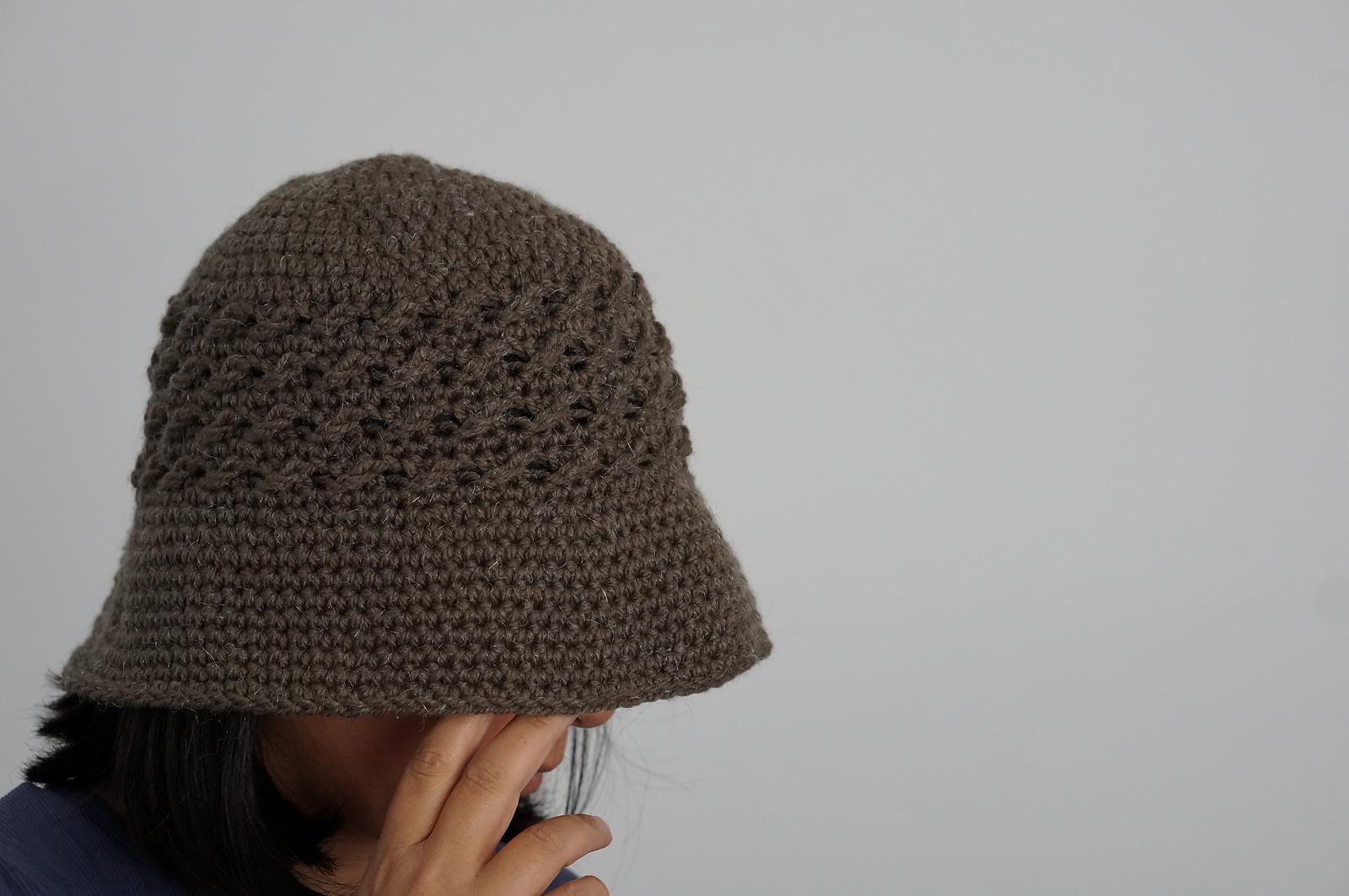 Elegant bucket hat