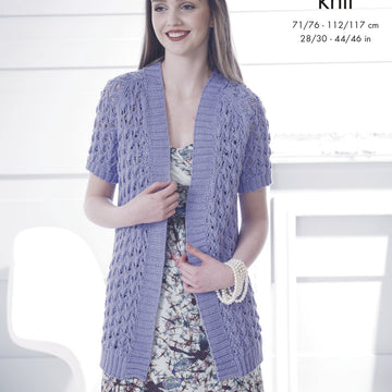 Cardigans in King Cole Cottonsoft DK - 4837 - Downloadable PDF