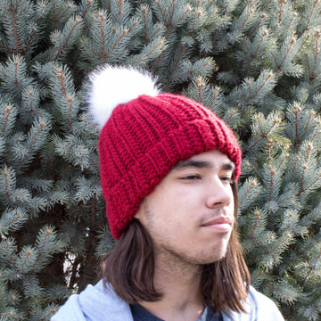 PapioCreek Rib Stitch Beanie