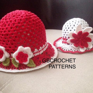 Sandra mom and baby summer hat