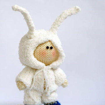 Small Boy Doll in the rabbit wear