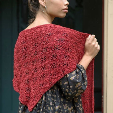 Caravel Shawl in Berroco Quinoa - 395-6 - Downloadable PDF
