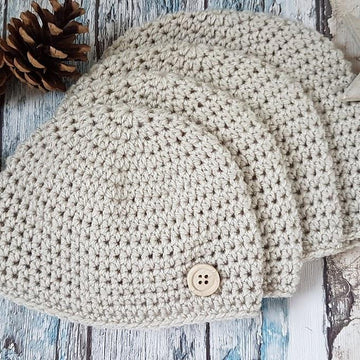 Cute baby beanie size to adult