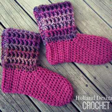 Ladies Waffle Boots