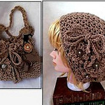871 Hat and Purse Set