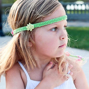 Summer Girl - knitted headband
