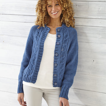 Cardigan & Sweater in King Cole Wildwood Chunky - 5893 - Leaflet