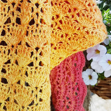 Following Sunrise Shawl