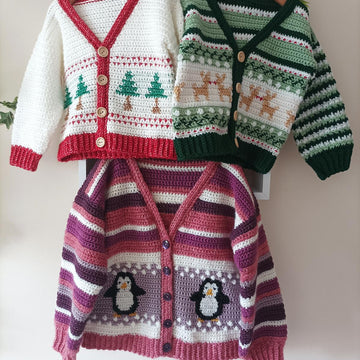 3 in 1 Christmas Cardigan