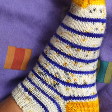 Toe Up Simple Socks No 4