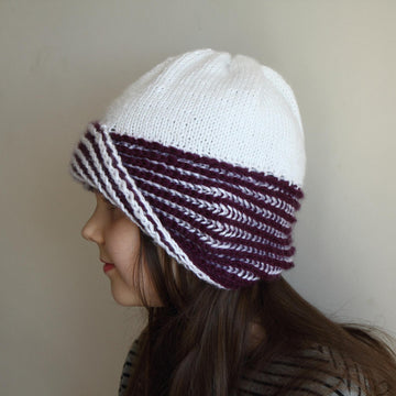 Brioche Twist Hat