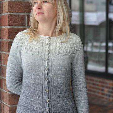 Ladie's Autumn Whirlpool Cardi