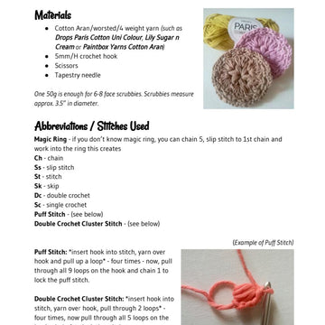 Fabulous Face Scrubbies