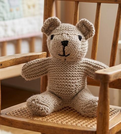 Easy teddy bear knitting pattern