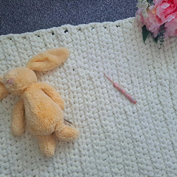 Crochet Chunky Baby Blanket Pattern