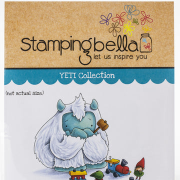 Stamping Bella Cling Stamps - What Did Yeti Do?