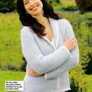 Honeycomb Shawl Cardigan