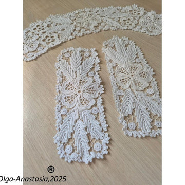 Irish Lace Collar & Cuffs
