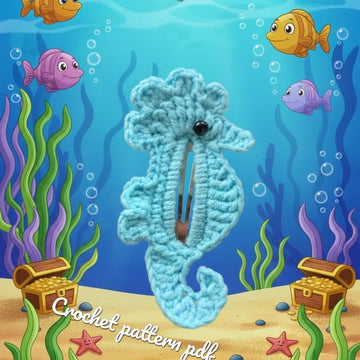 Seahorse Hair Clip English-US