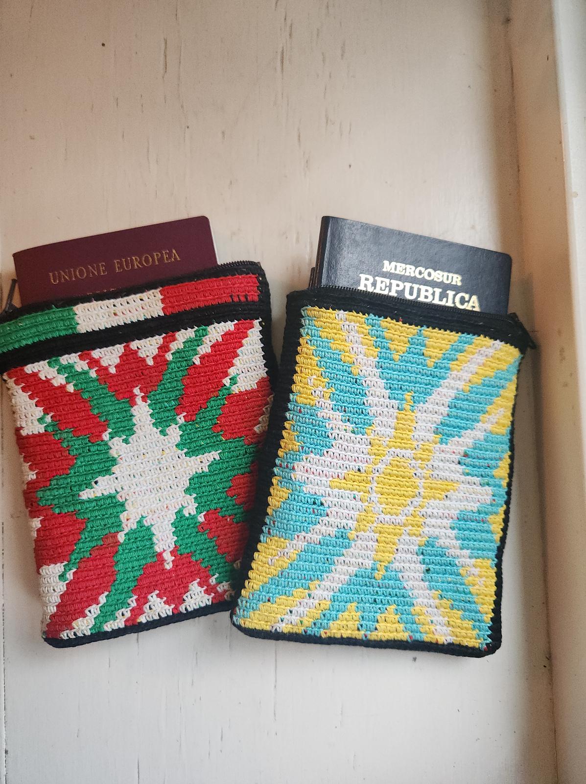 Starry Flag Passport holder